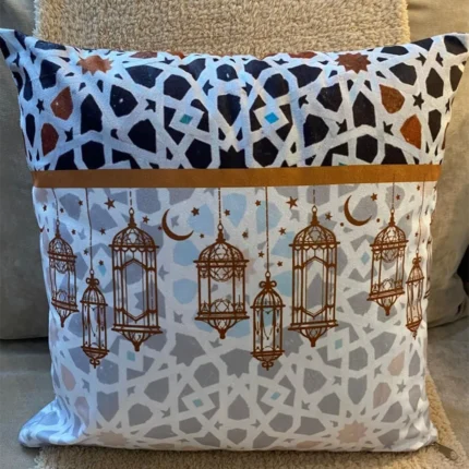 تراث غطاء كوشن قطيفة مقاس 45×45 سم ستاندرد