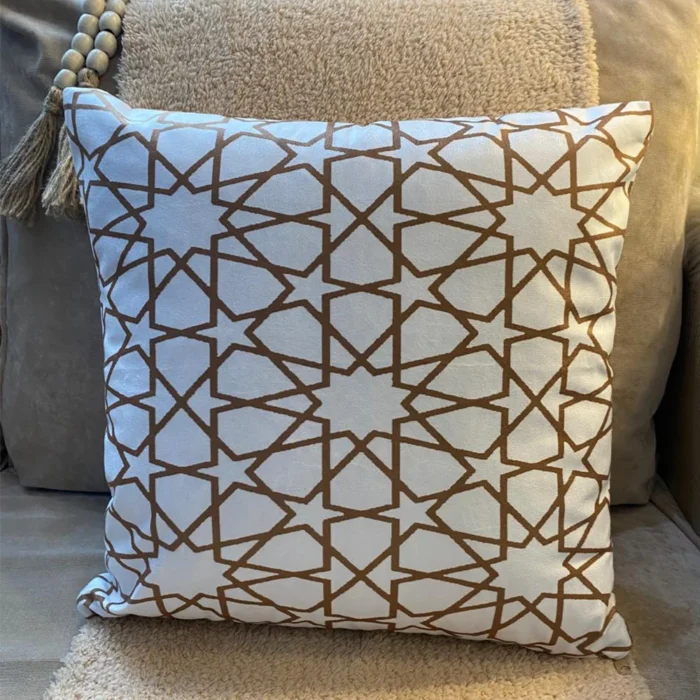 كلاسيك1 ARABESQUE Velvet Cushion Cover – 45×45 cm